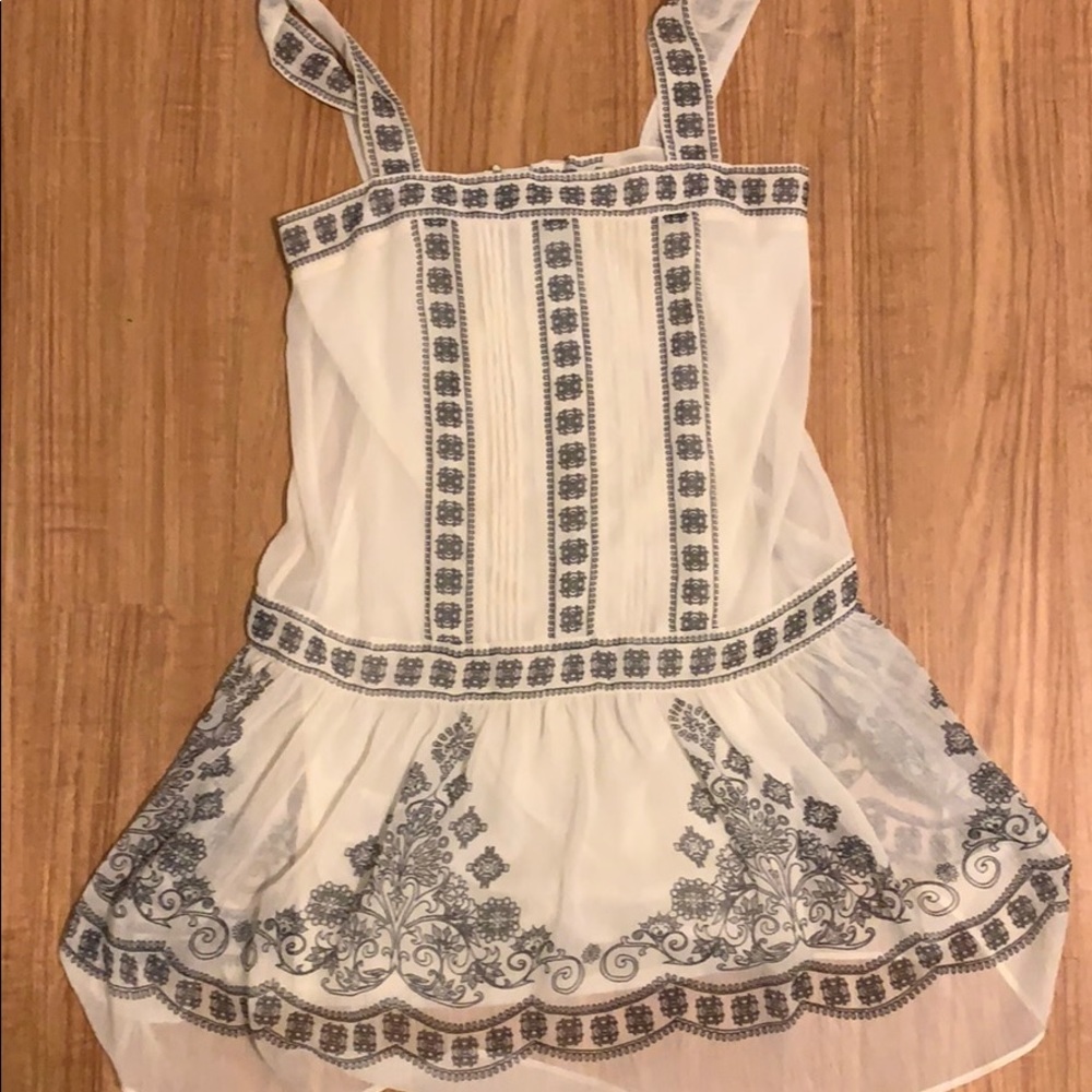 Max and Cleo sheer light dress